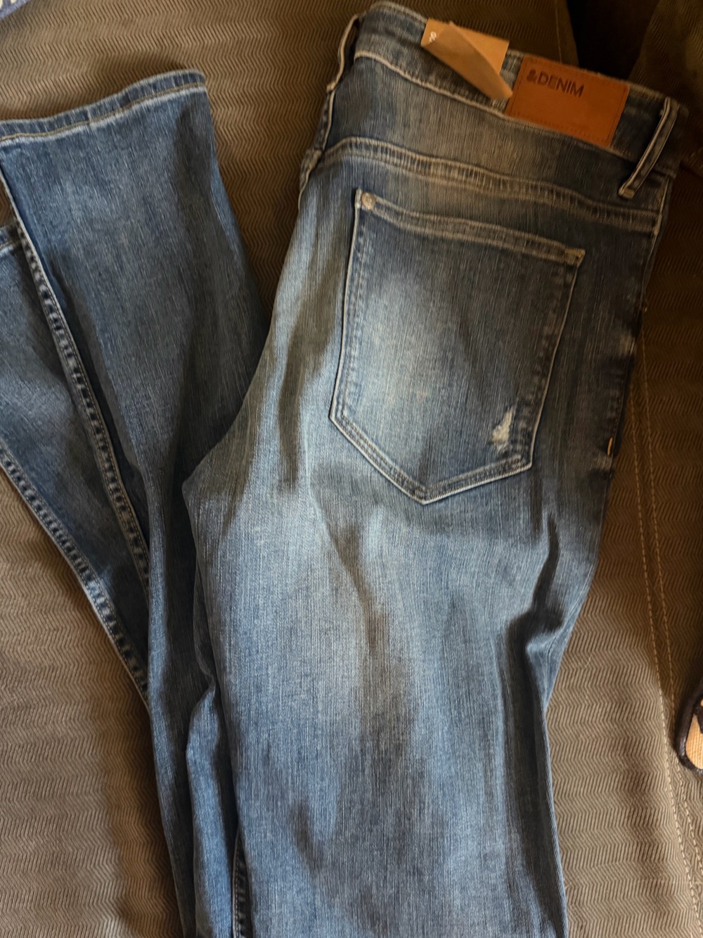 H&M Women’s Blue skinny high waist Denim Jeans